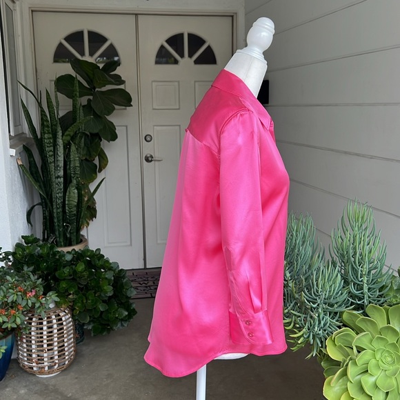 L’AGENCE Silk Blouse NWOT - Picture 4 of 9